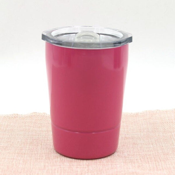 Double Wall Stainless Steel 304 Vacuum Insulated Kids Tumbler with Extra Spill-Proof Sliding Lid, Keep Hot or Cold for Hours