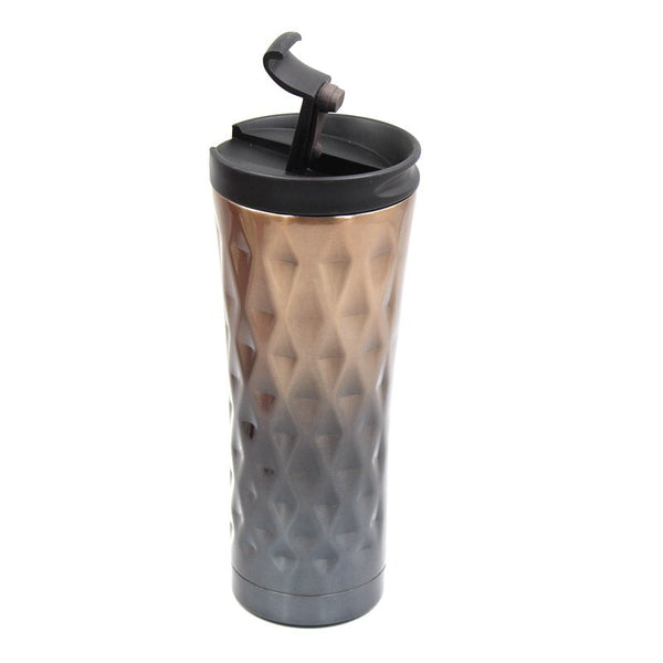 17OZ Vacuum Insulated Thermal Mug Travel Car Tumbler Mug  Stainless Steel Double Wall Coffee Cup Water Bottle Leak & Spill Proof