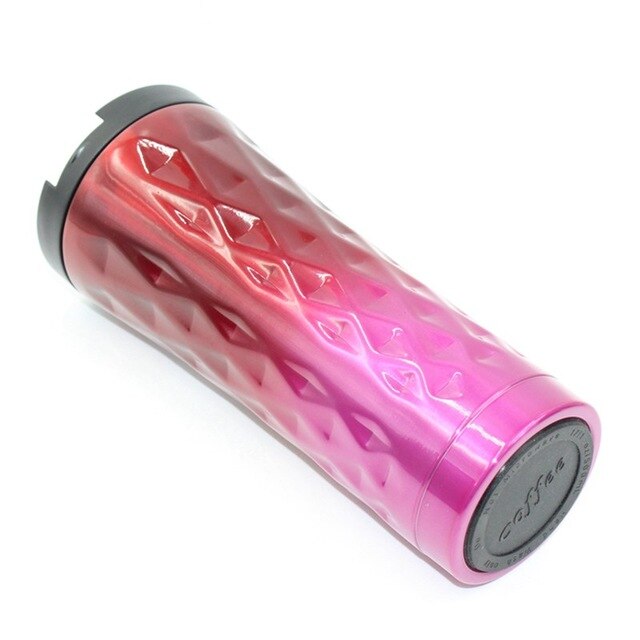 17OZ Vacuum Insulated Thermal Mug Travel Car Tumbler Mug  Stainless Steel Double Wall Coffee Cup Water Bottle Leak & Spill Proof