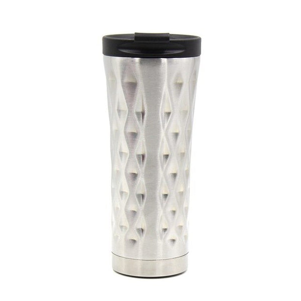 17OZ Vacuum Insulated Thermal Mug Travel Car Tumbler Mug  Stainless Steel Double Wall Coffee Cup Water Bottle Leak & Spill Proof