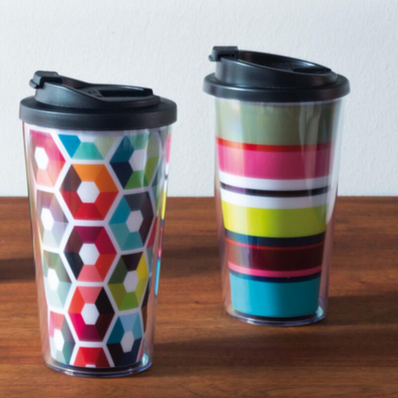 Premium Double Wall  100% plastic Tumbler Insulated Travel Cup - 15 OZ Tumbler - Insulat-Vacuum Insulated